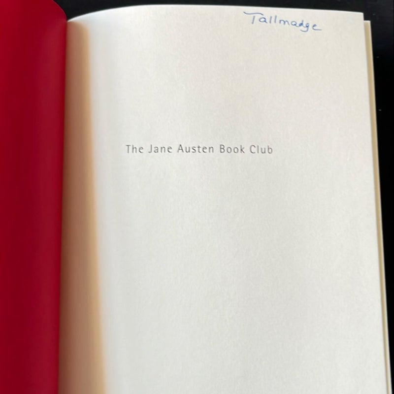 The Jane Austen Book Club