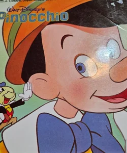 Pinochio. Golden shape book