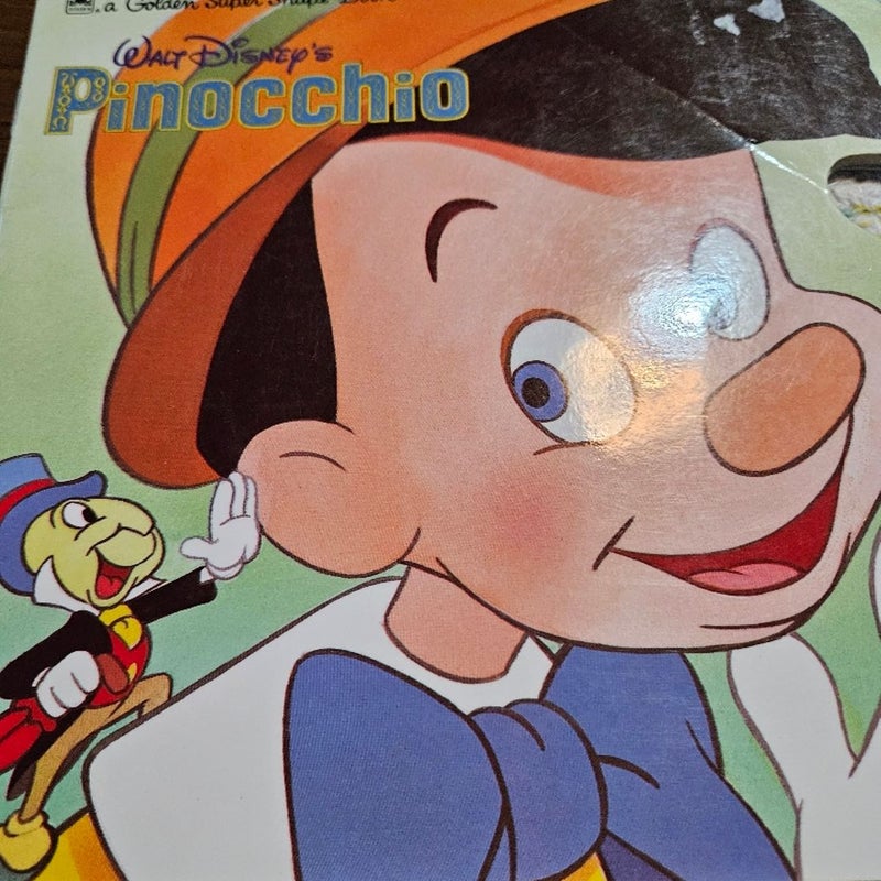 Pinochio. Golden shape book