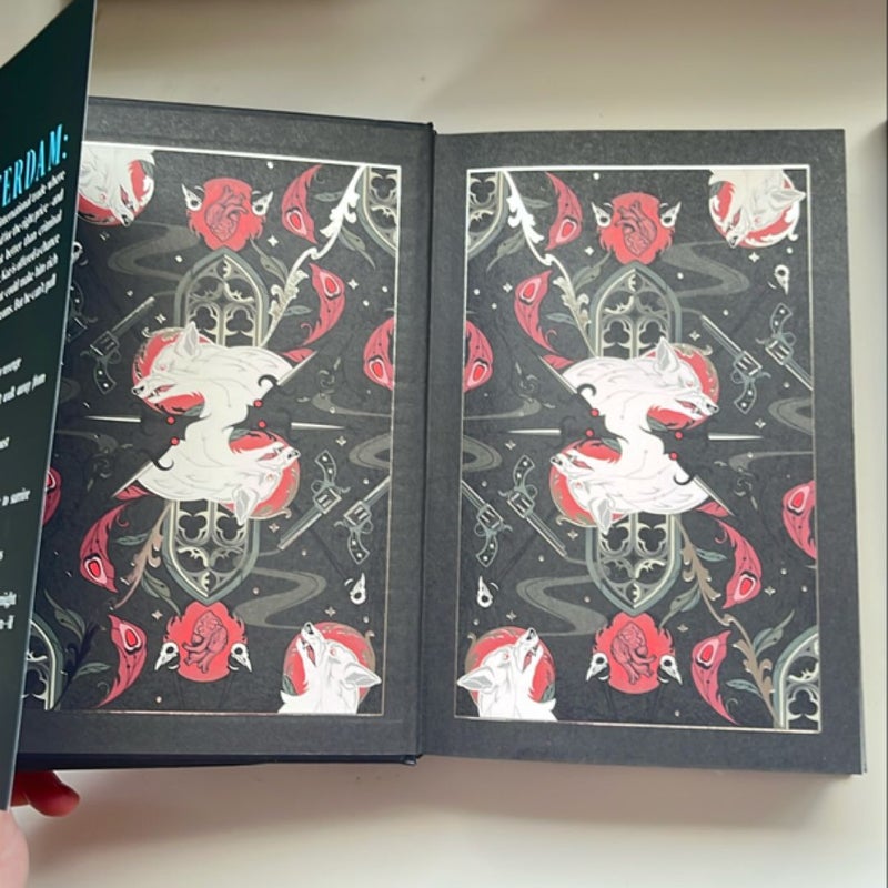 Six of Crows and Crooked Kingdom Into the Grishaverse Signed Owlcrate Special Editions