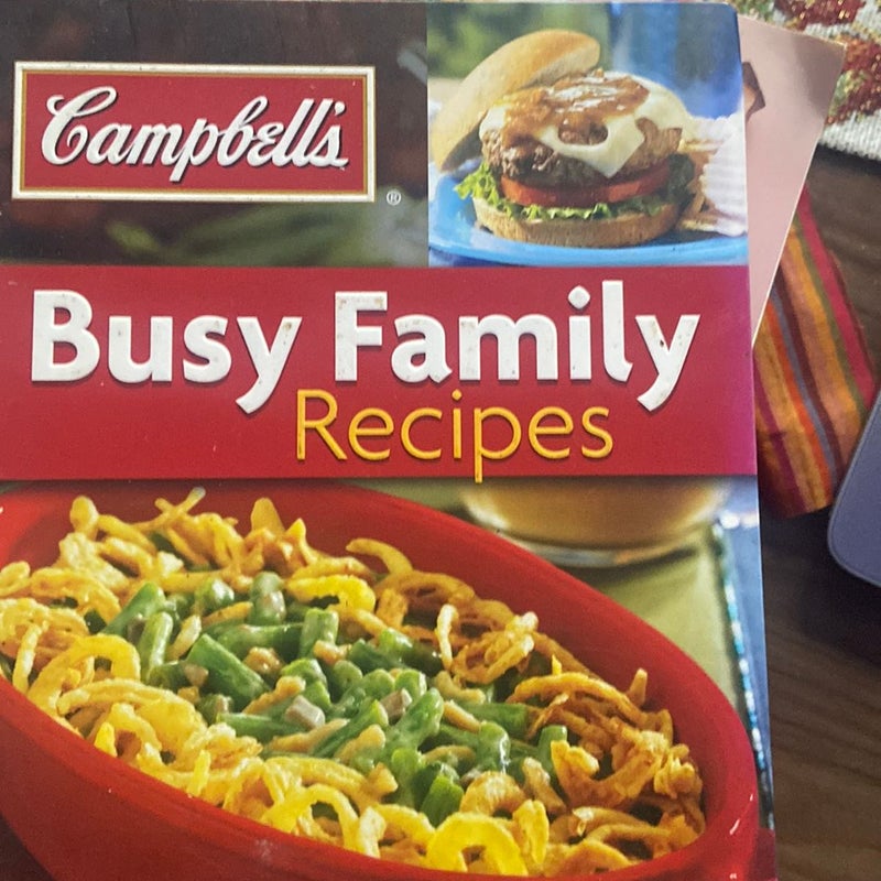 Campbell's Busy Family Recipes