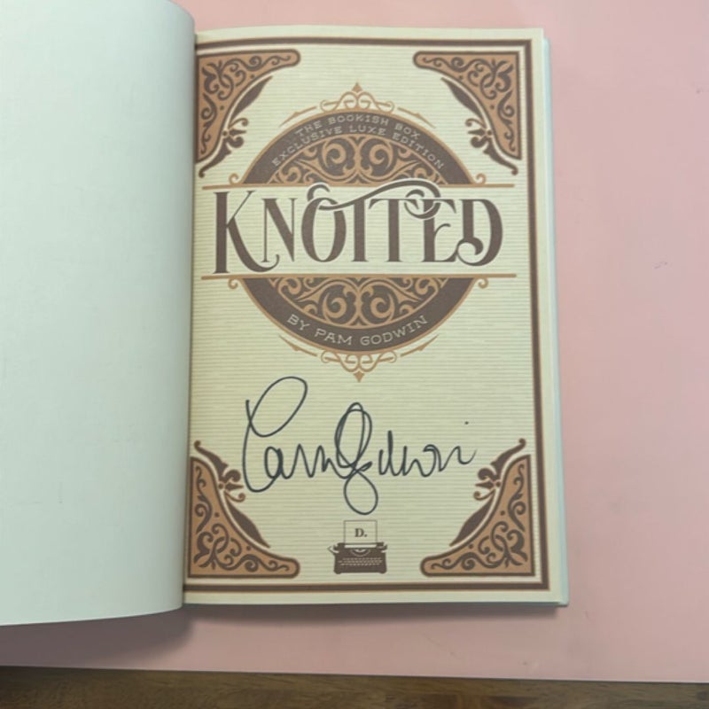 Knotted (Darkly edition, signed)