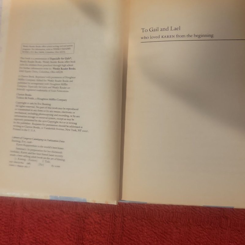 Karen Kepplewhite Is the World's Best Kisser