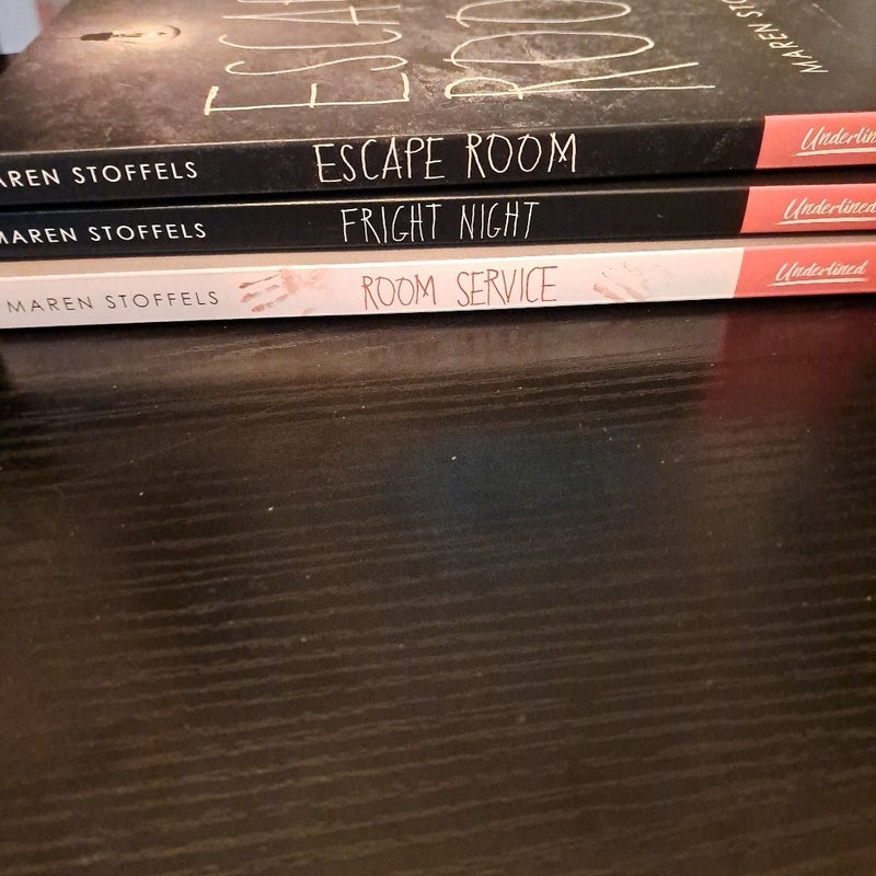 Escape room, room service and Fright night