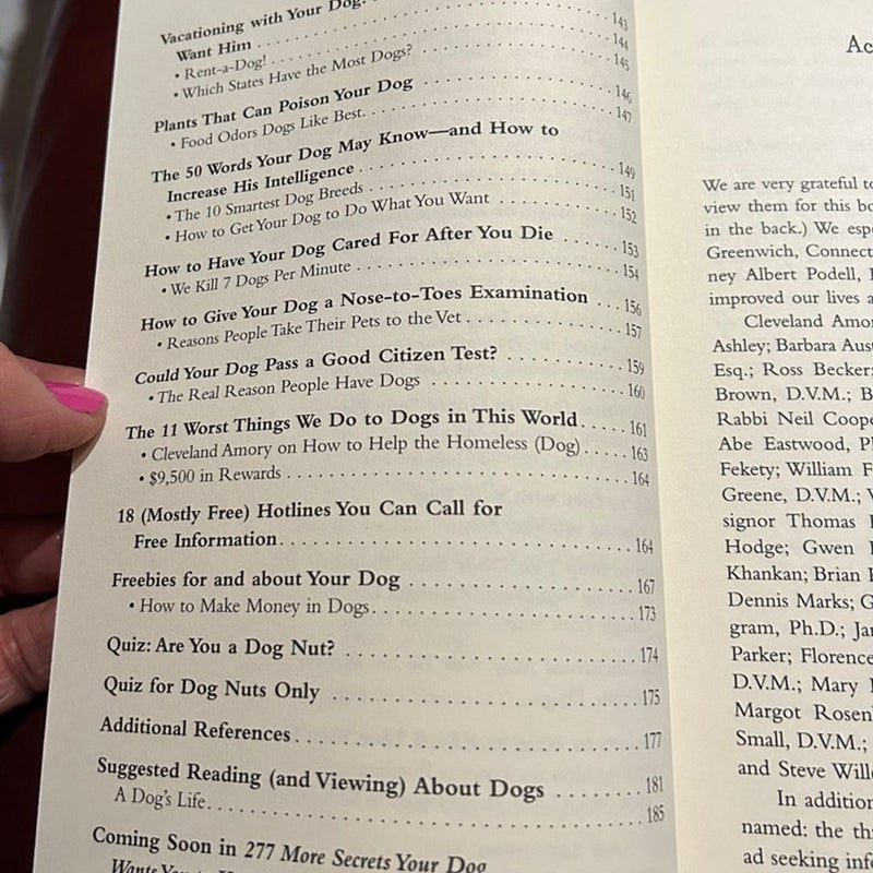 277 Secrets Your Dog Wants You to Know