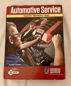 Automotive Service Inspection Maintenance Repair 2016 Hardcover