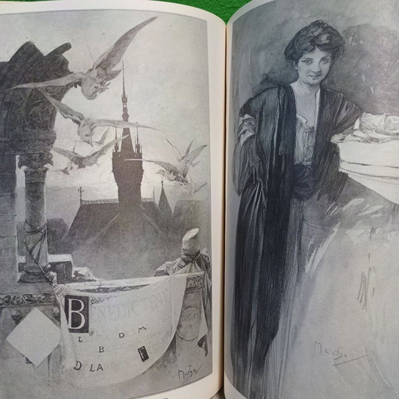 Drawings of Mucha - Vintage 1978