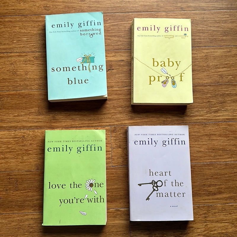 Emily Giffin Bundle 4 Books!