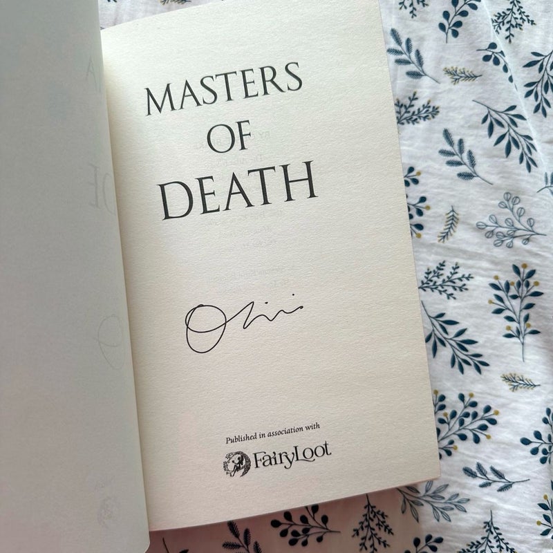 Masters of Death (Fairyloot Edition) 
