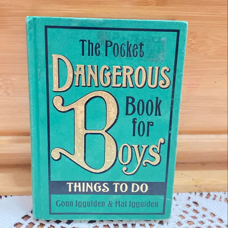 The Pocket Dangerous Book for Boys 