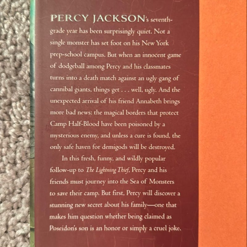 Percy Jackson and the Olympians, Book Two the Sea of Monsters (Percy Jackson and the Olympians, Book Two)