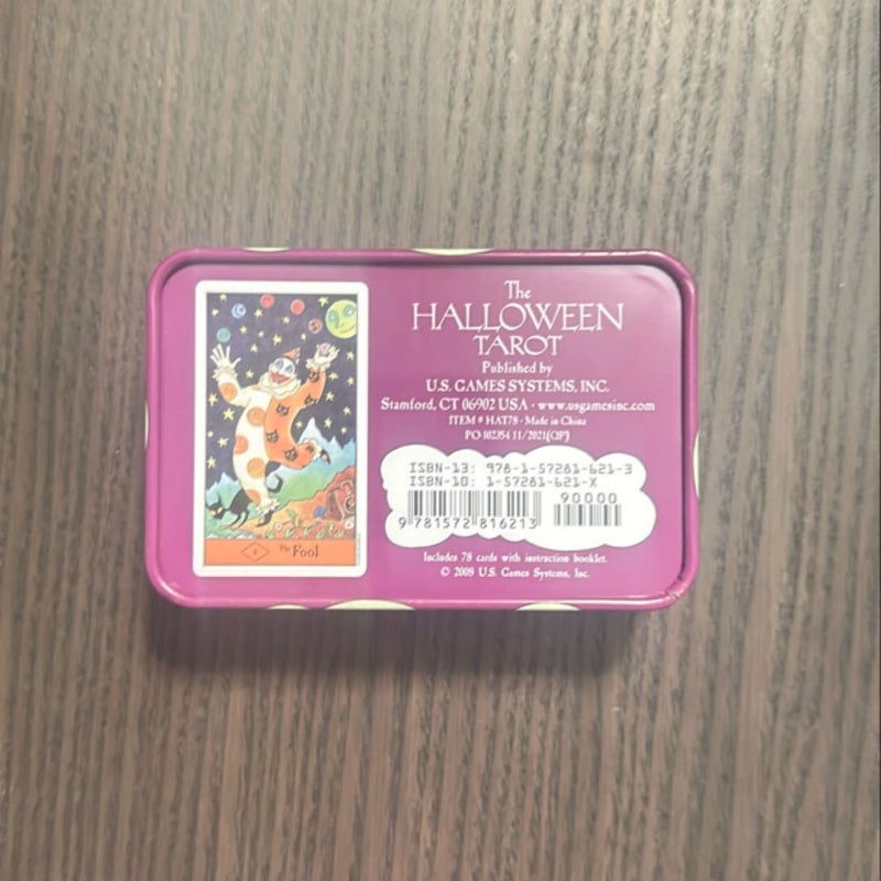 Halloween Tarot in Tin