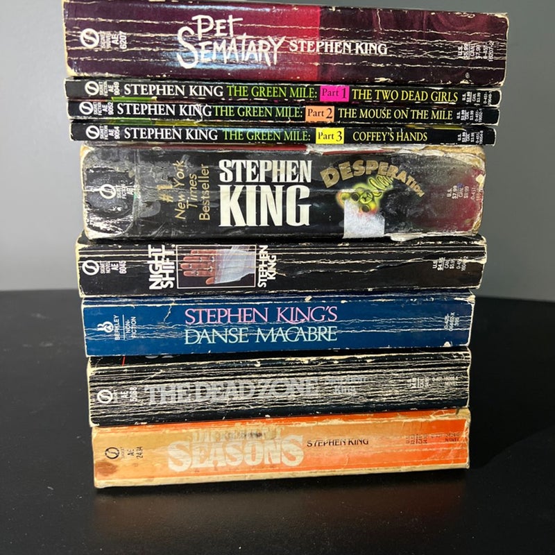 Stephen king 2024 book lot