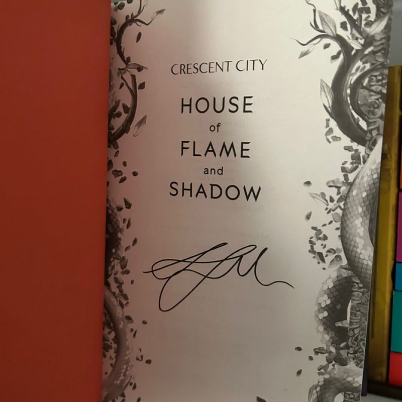 SIGNED House of Flame and Shadow