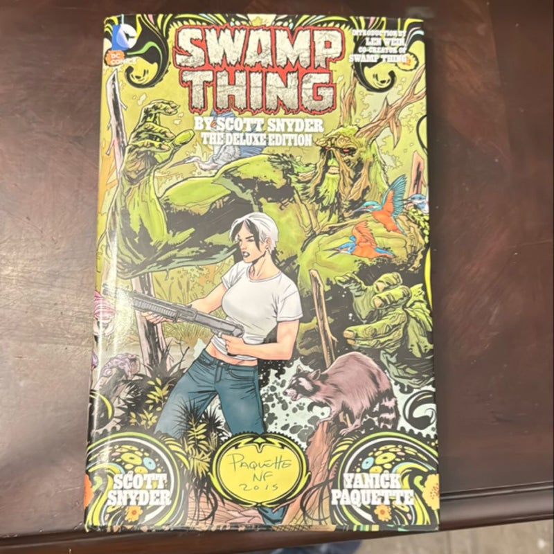 Swamp Thing Scott Snyder deluxe edition 