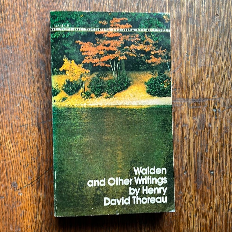 Walden, and Other Writings