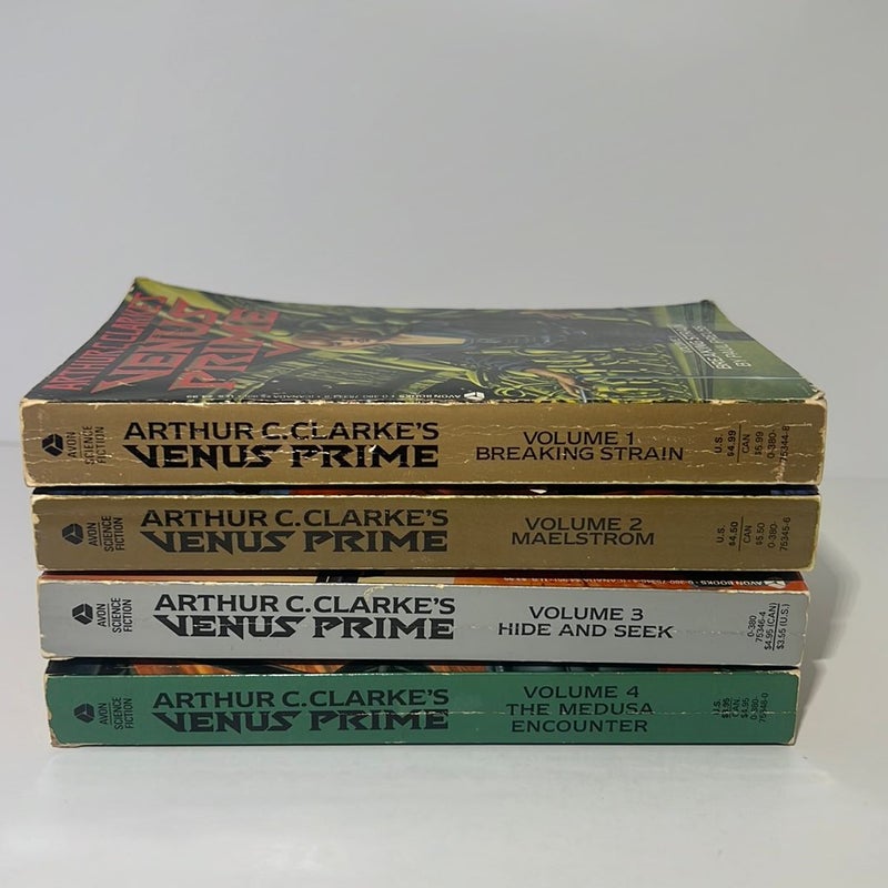 Arthur C. Clarke’s Venus Prime Series Bundle (Books 1-4): Breaking Strain, Maelstrom, Hide and Seek, The Medusa Encounter