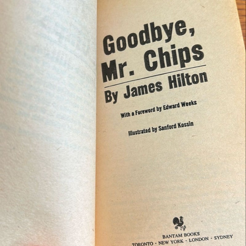 Goodbye , Mr. Chips