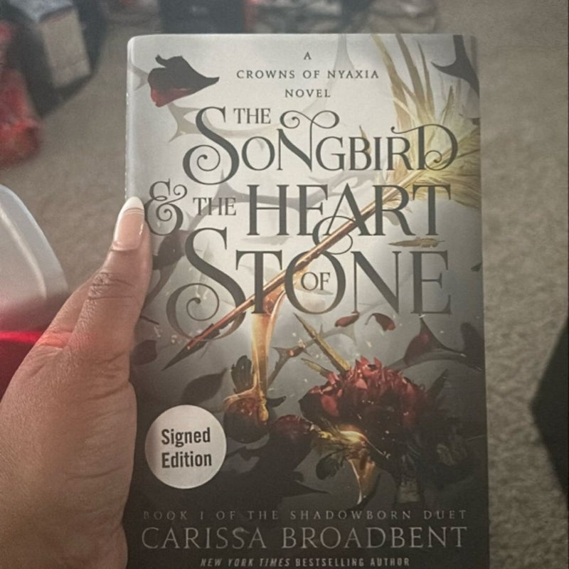 The Songbird and the Heart of Stone SIGNED