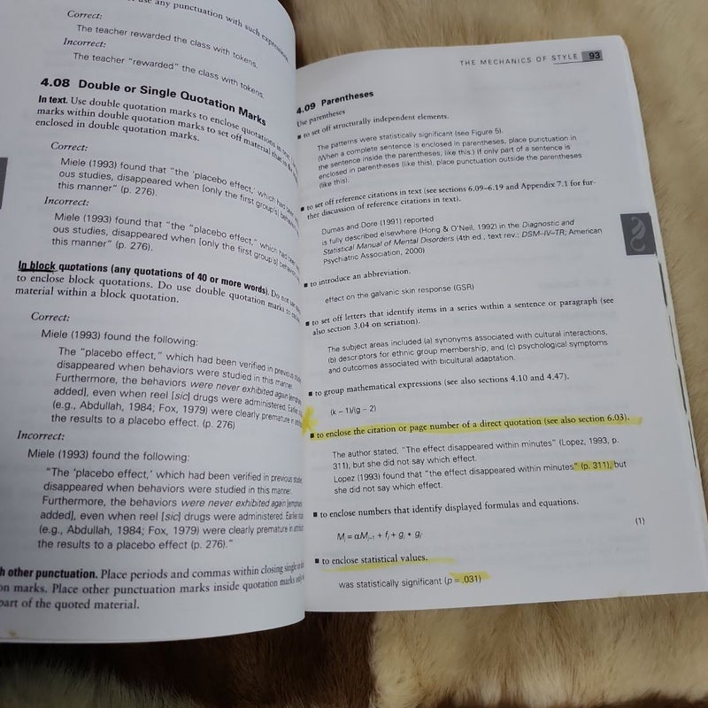 Publication Manual of the American Psychological Association