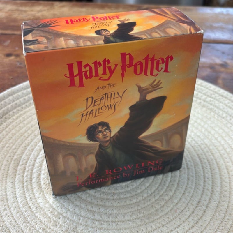 Harry Potter and the Deathly Hallows audio cd