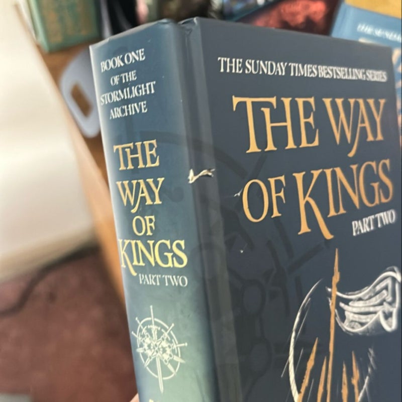 The Way of Kings Part 1 & 2 Fairyloot Editions by Brandon Sanderson ...