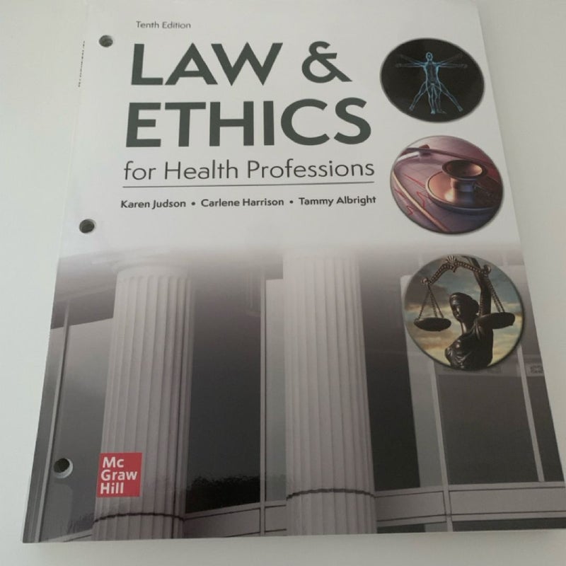 Loose Leaf for Law & Ethics for the Health Professions