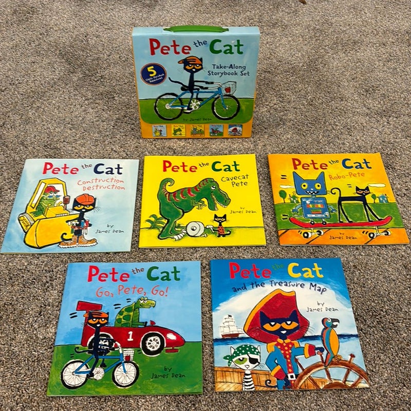 Pete the Cat Take-Along Storybook Set