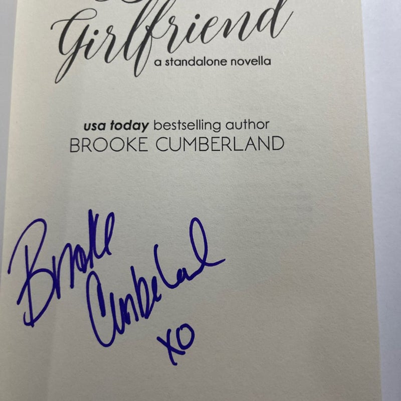 Bad Girlfriend SIGNED