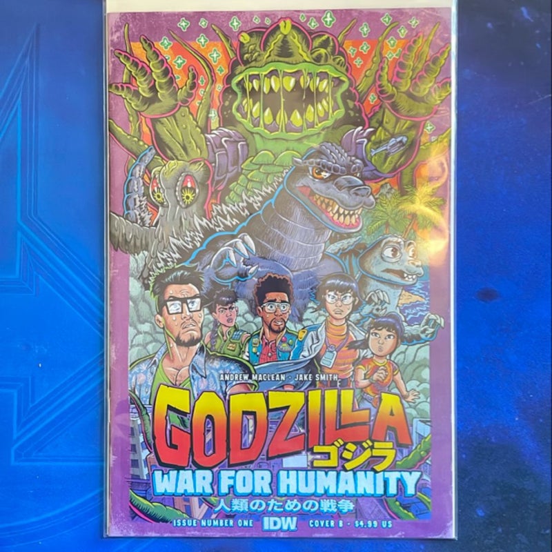 Godzilla: War For Humanity #1-5