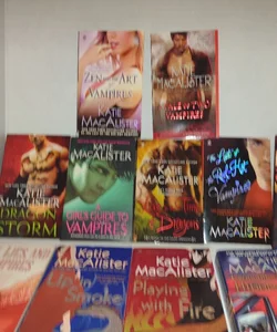 Novels by Katie Macalister lot of 12