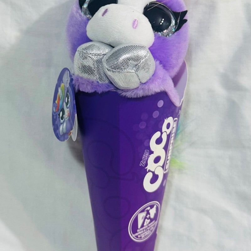 NWT! Zuru CoCo Cones Surprise Lola Purple Unicorn 