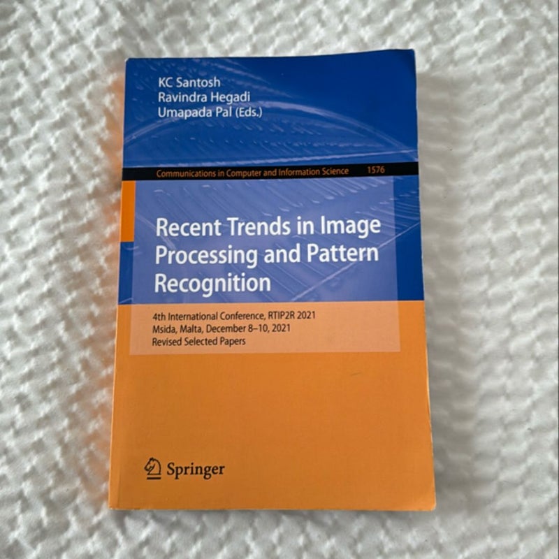 Recent Trends in Image Processing and Pattern Recognition