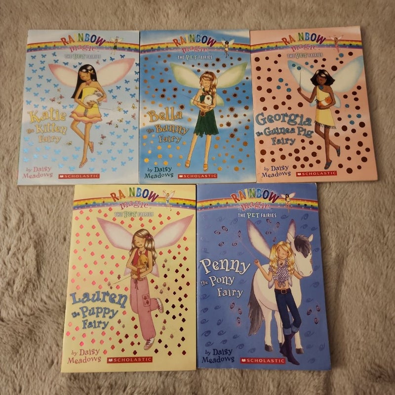 The Pet Fairies Books 1-4, 7