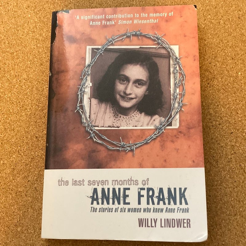 Last Seven Months of Anne Frank