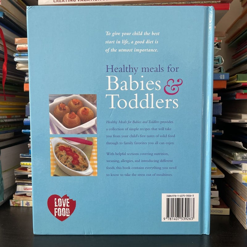 Healthy Meals for Babies and Toddlers