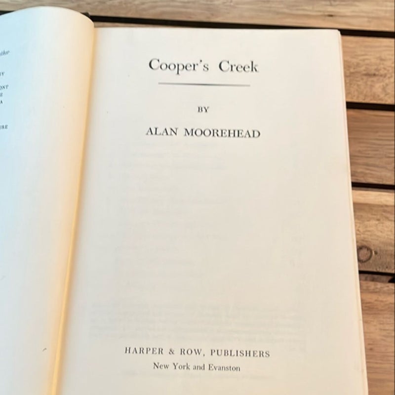 Cooper’s Creek (1963)