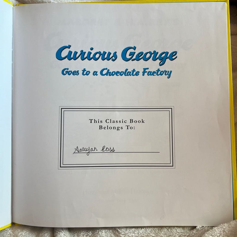 Curious George Goes to a Chocolate Factory