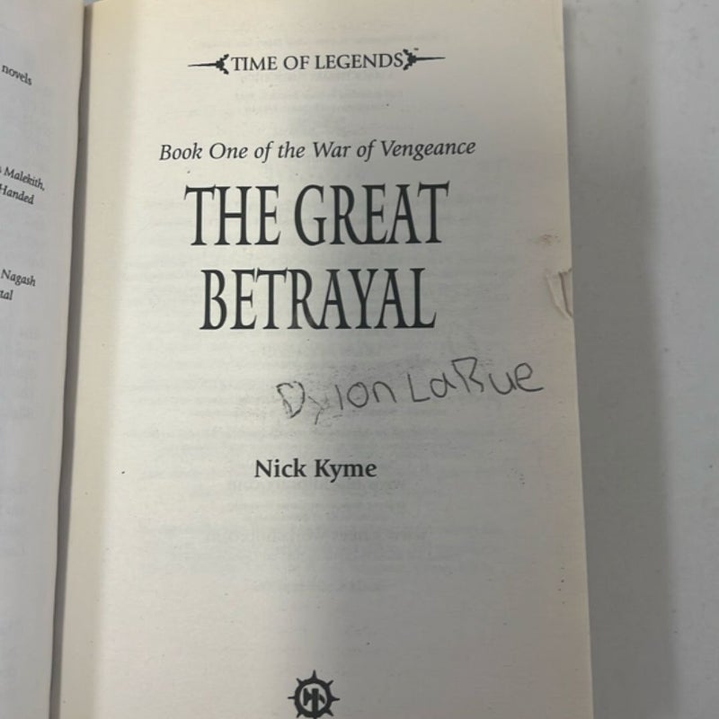 The Great Betrayal