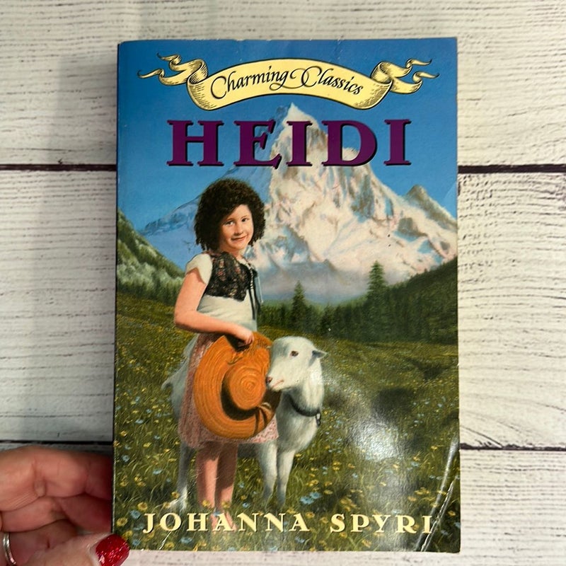 Heidi Book and Charm