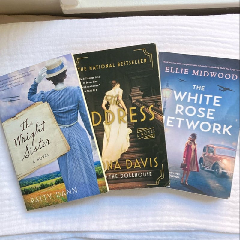 Historical Fiction Bundle: The Address, The White Rose Network, The Wright Sister