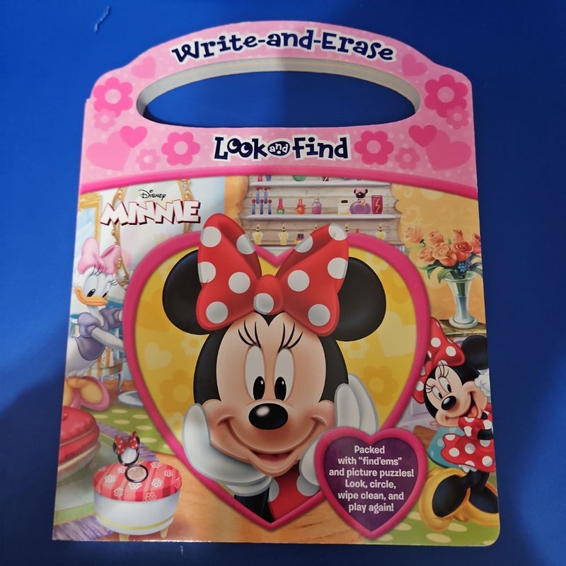 Disney Minnie: Write-And-Erase Look and Find