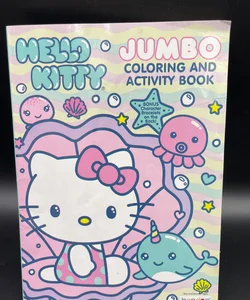 Hello Kitty Jumbo coloring and activity Book