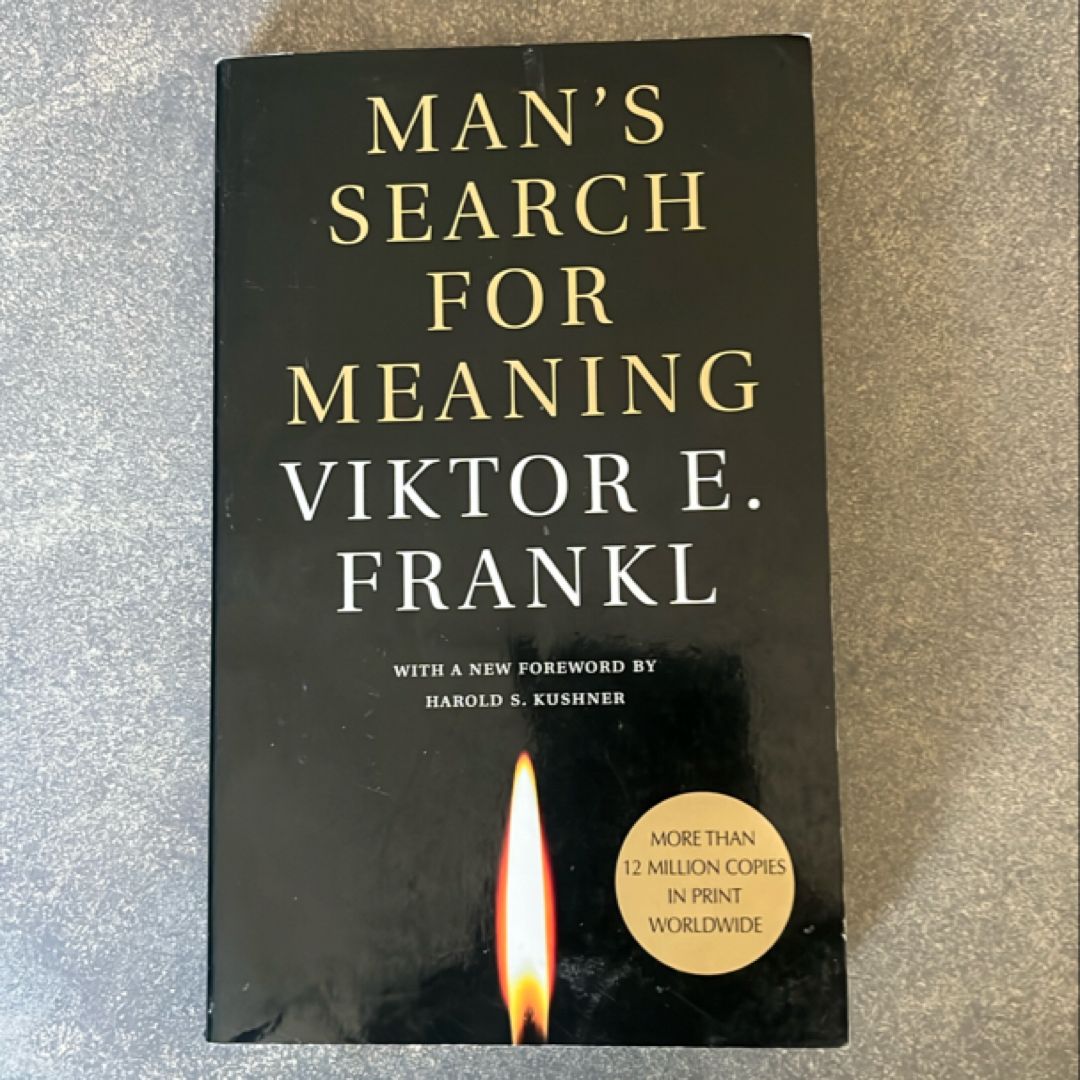 Man's Search for Meaning (OLD EDITION/OUT of PRINT)