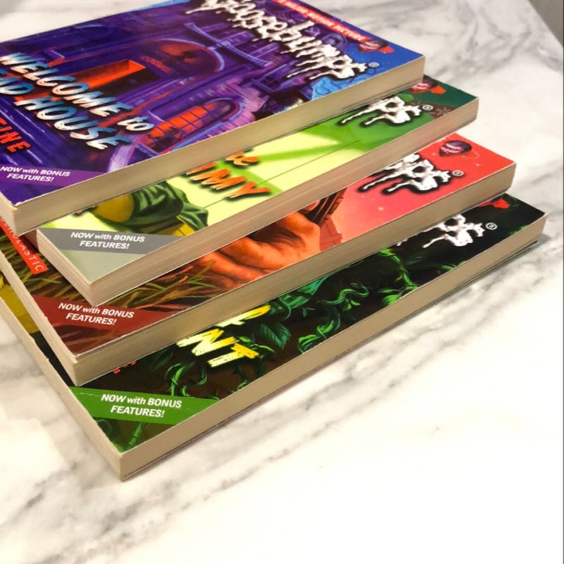 Goosebumps- rereleased covers 4 pack