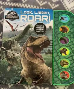Jurassic World: Look, Listen, ROAR! Sound Book