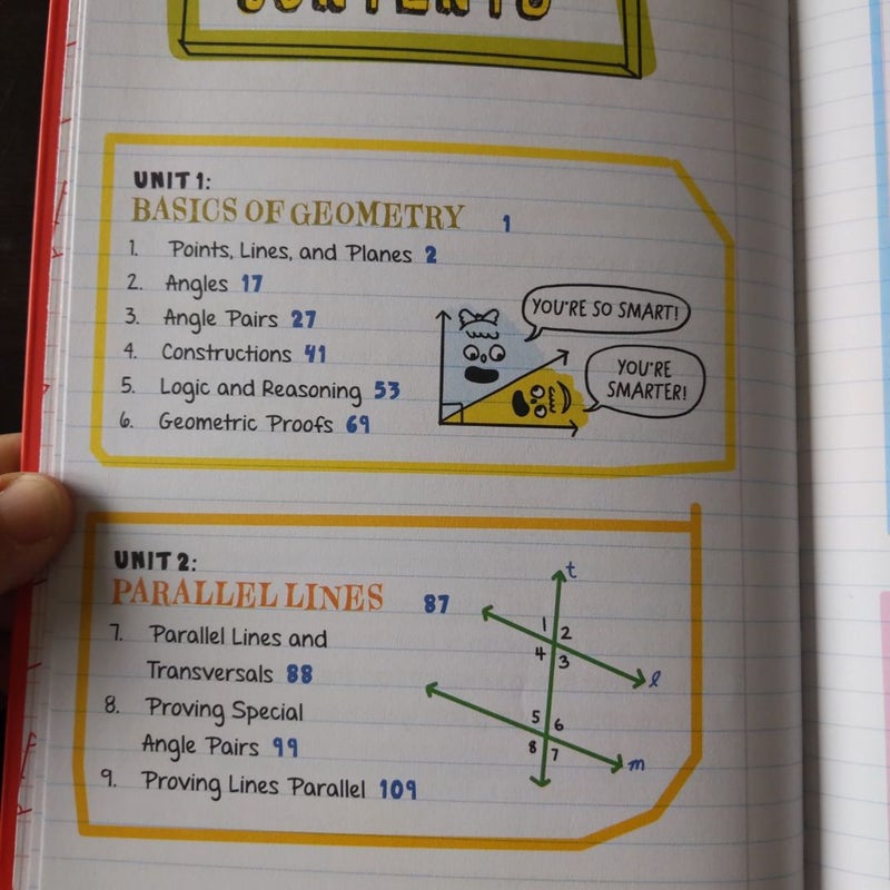 Everything You Need to Ace Geometry in One Big Fat Notebook