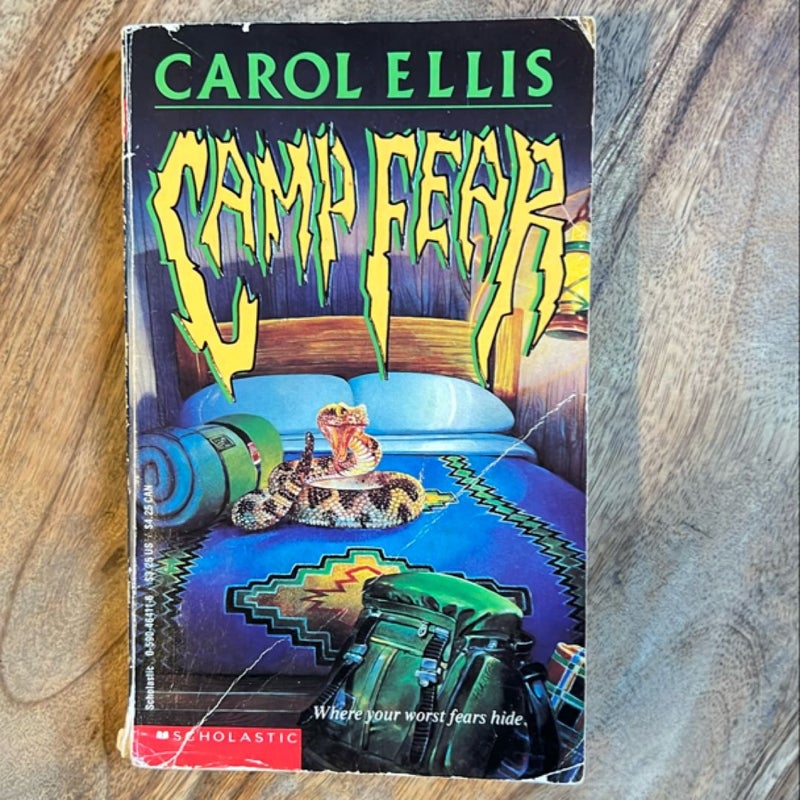 Camp Fear (Point Horror) First Edition