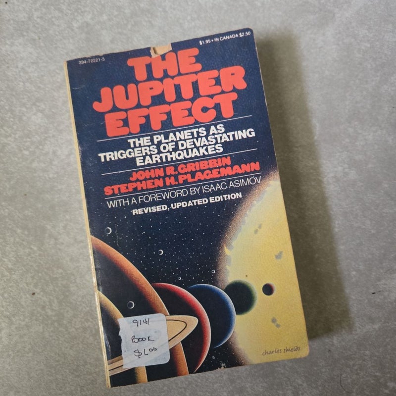 The Jupiter Effect 1970s vintage paperback 