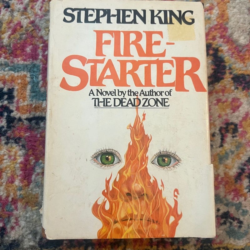 Stephen King Fire Starter Book Club Edition Random House1990